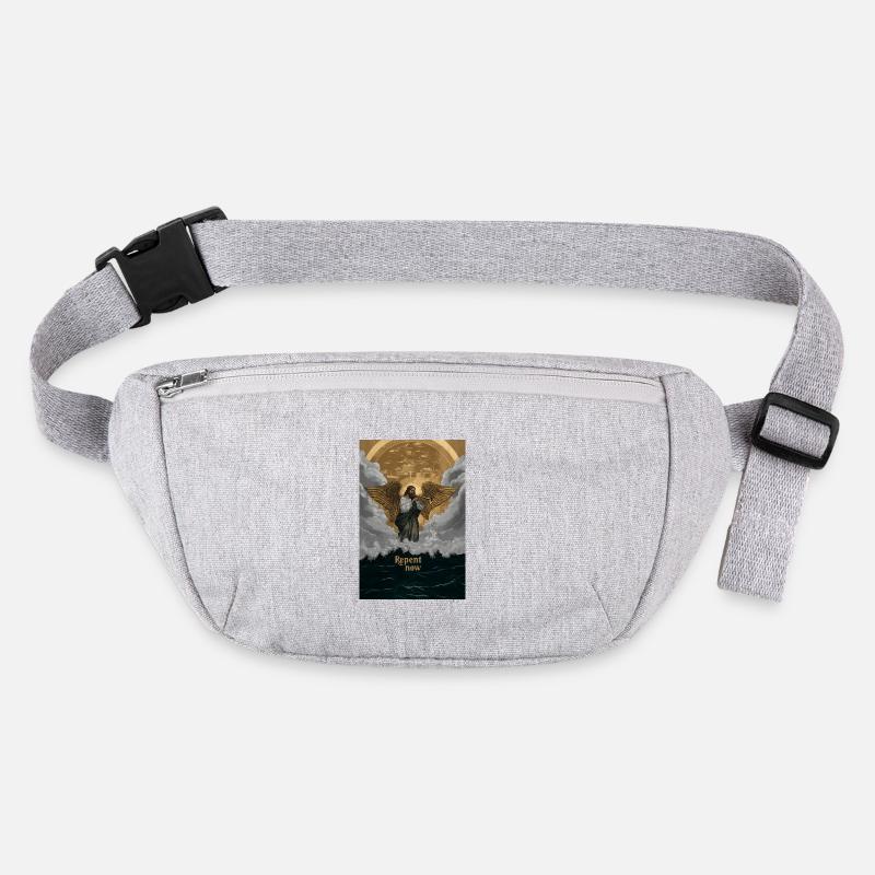 Repentez-vous maintenant Ange chrétien de l’Apocalypse Sac banane recyclé Stanley/Stella