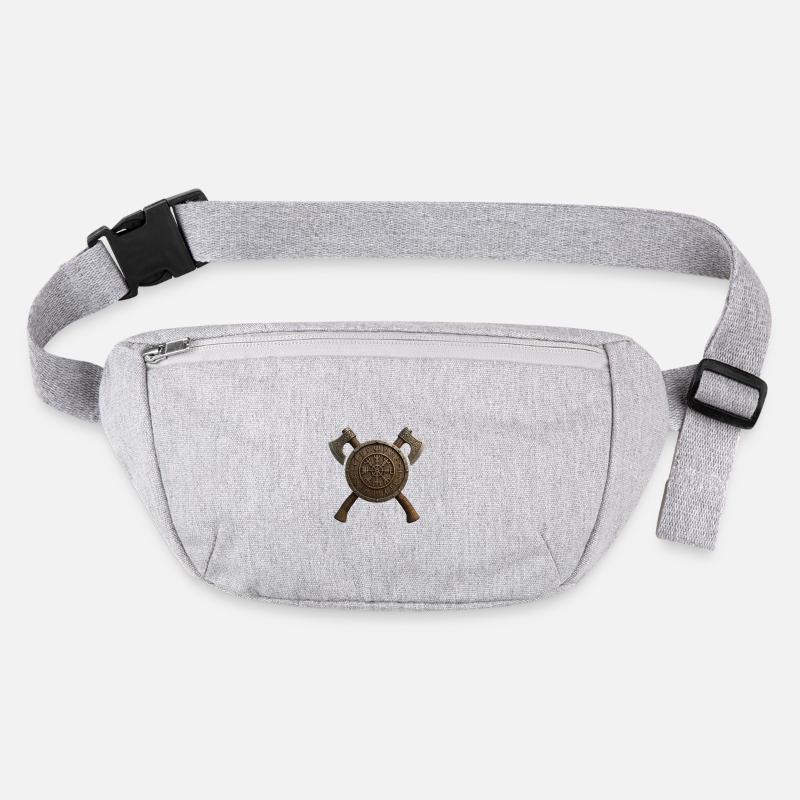 Viking Shield with Runic Wreath Stanley/Stella recycled Hip Bag 
