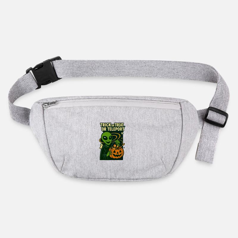 Alien Halloween T-Shirt – Süßes oder Saures... oder... Stanley/Stella recycelte Gürteltasche
