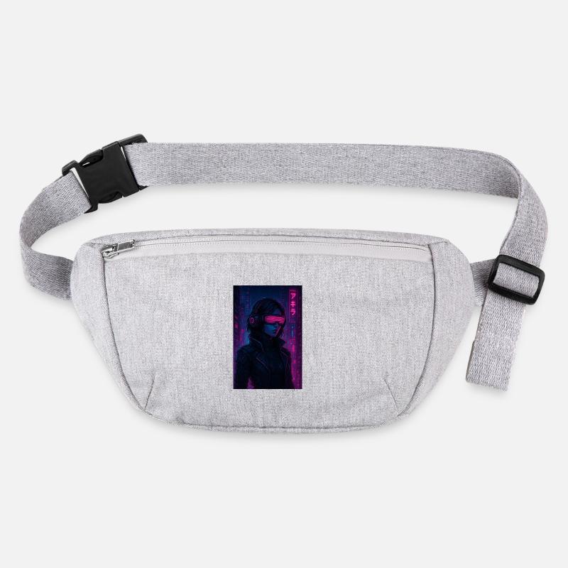 Pilote de néon cyberpunk Sac banane recyclé Stanley/Stella