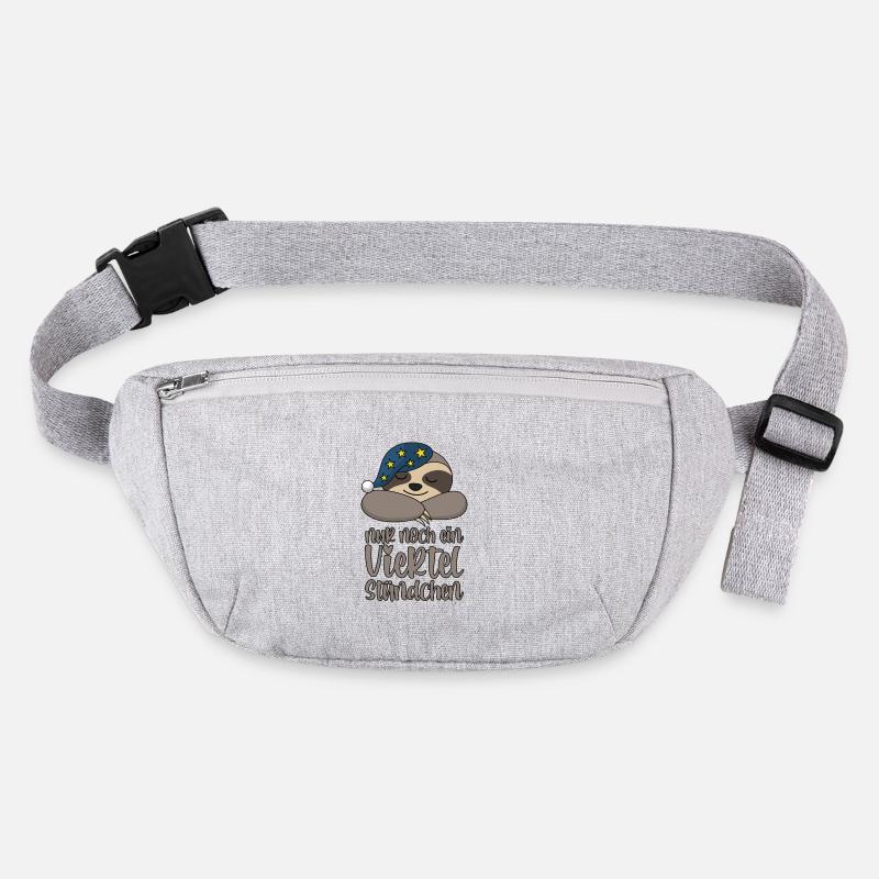 Only a quarter of an hour left - Sloth Stanley/Stella recycled Hip Bag 