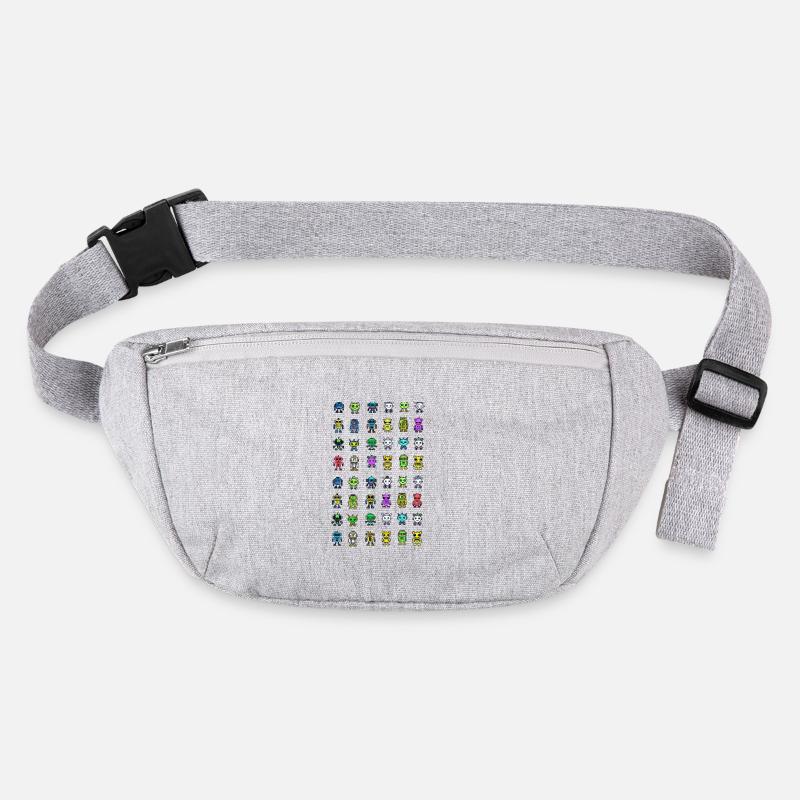 Motif de robot mignon Sac banane recyclé Stanley/Stella