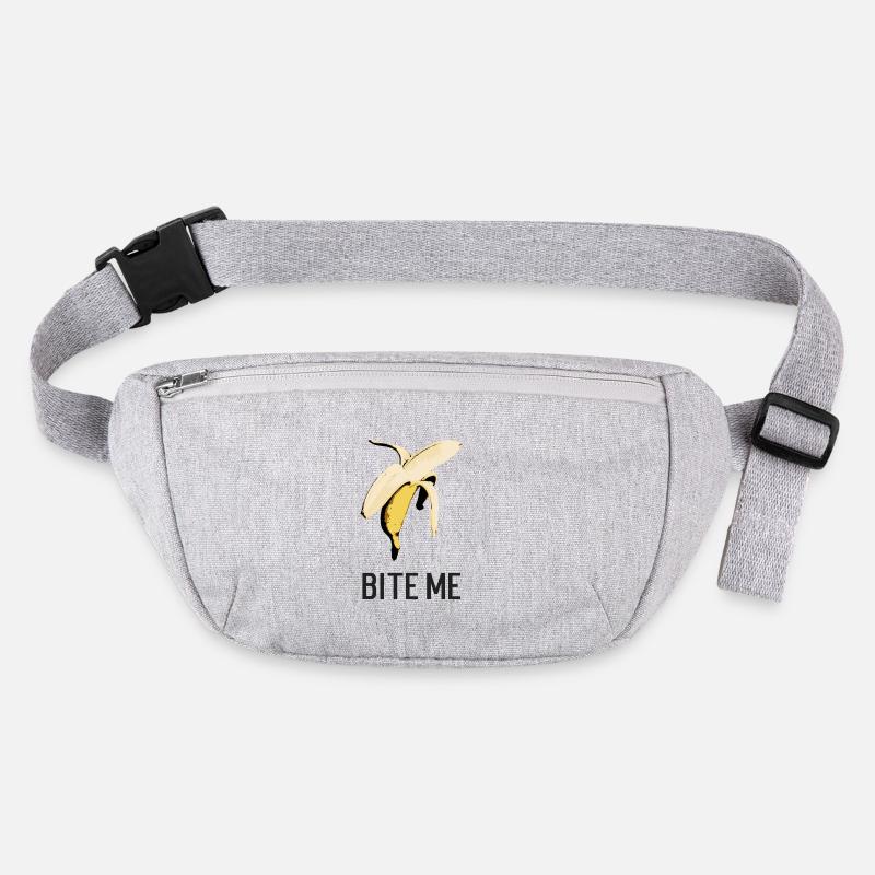 Bite Me Banana Stanley/Stella recycled Hip Bag 