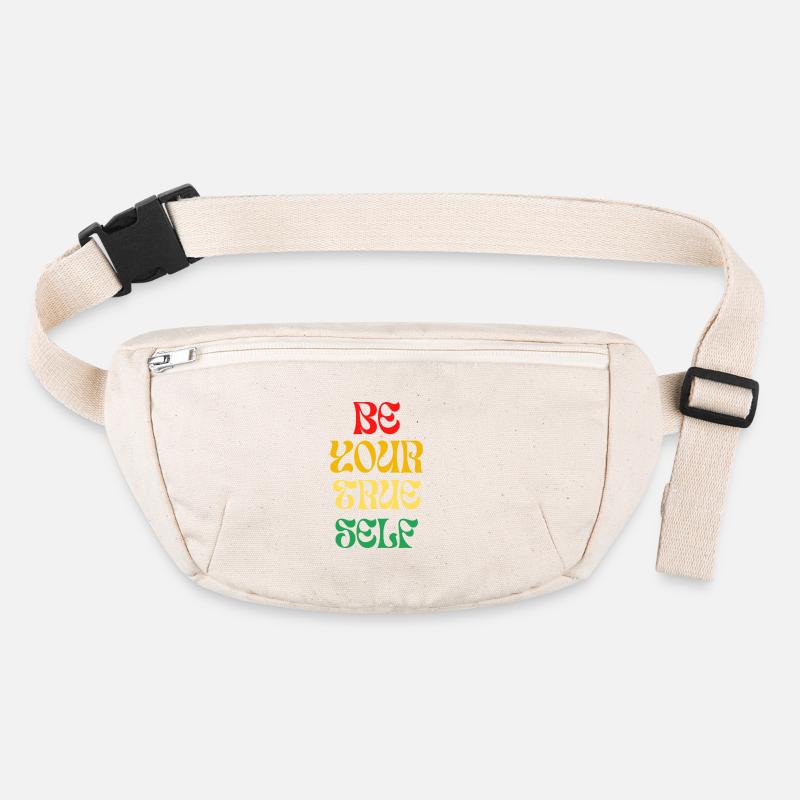 Sei dein wahres Selbst Stanley/Stella recycelte Gürteltasche