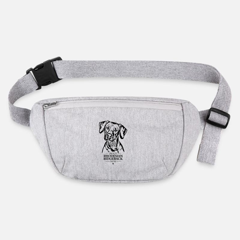 Rhodesian Ridgeback Mom Dog Dog Wilsigns Stanley/Stella recycled Hip Bag 