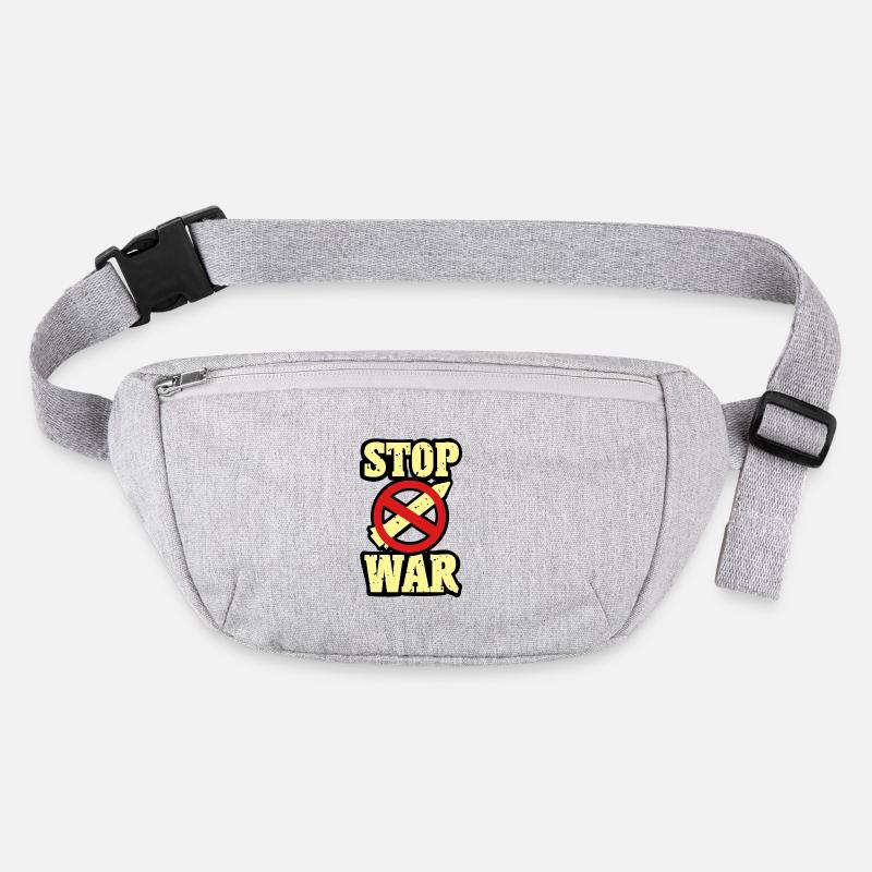 Against war Stanley/Stella recycled Hip Bag 