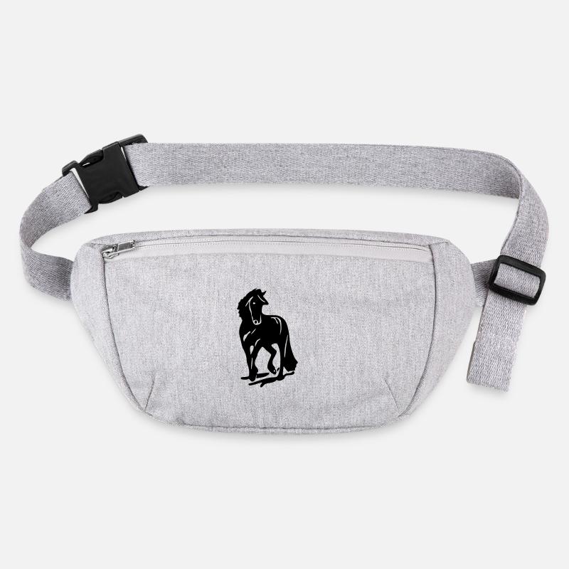 Friesenpferd Stanley/Stella recycelte Gürteltasche