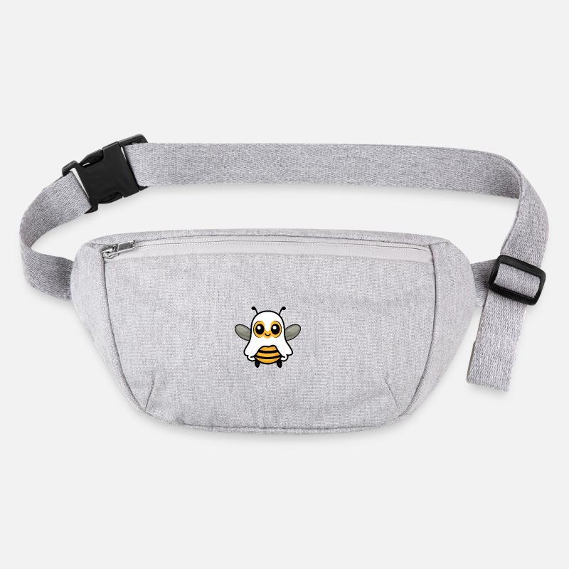 Bee Halloween Comic Ghost Stanley/Stella recycled Hip Bag 