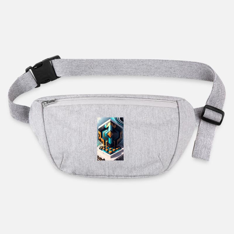 Mystische Formen Stanley/Stella recycelte Gürteltasche