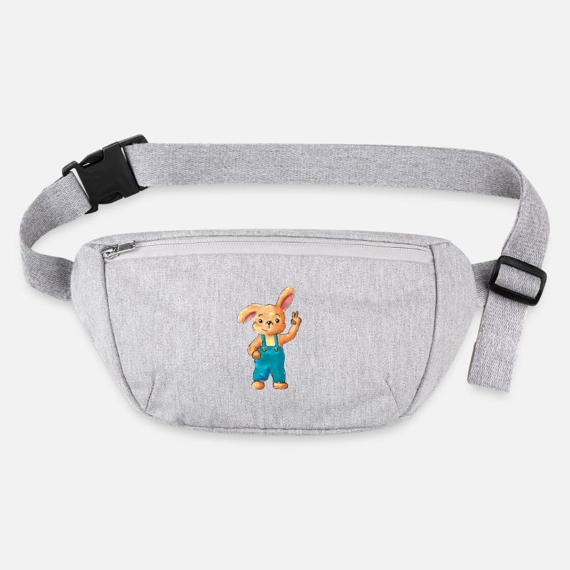 Hase Peace Stanley/Stella recycelte Gürteltasche