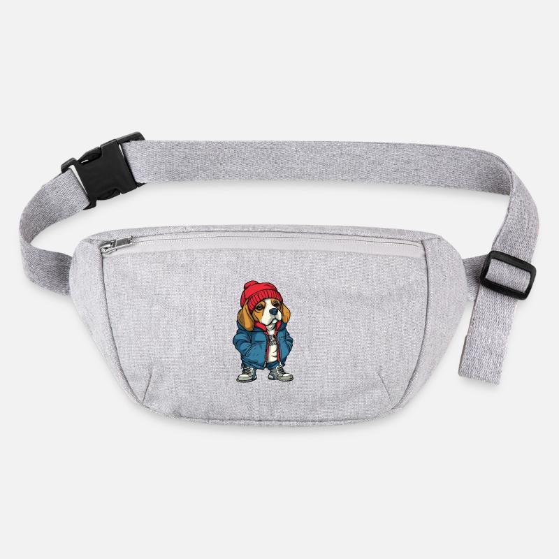 Beagle chien mode hiver Sac banane recyclé Stanley/Stella