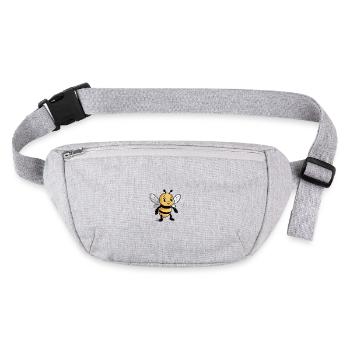Abeille douce - Sac banane recyclé Stanley/Stella - gris chiné - Devant