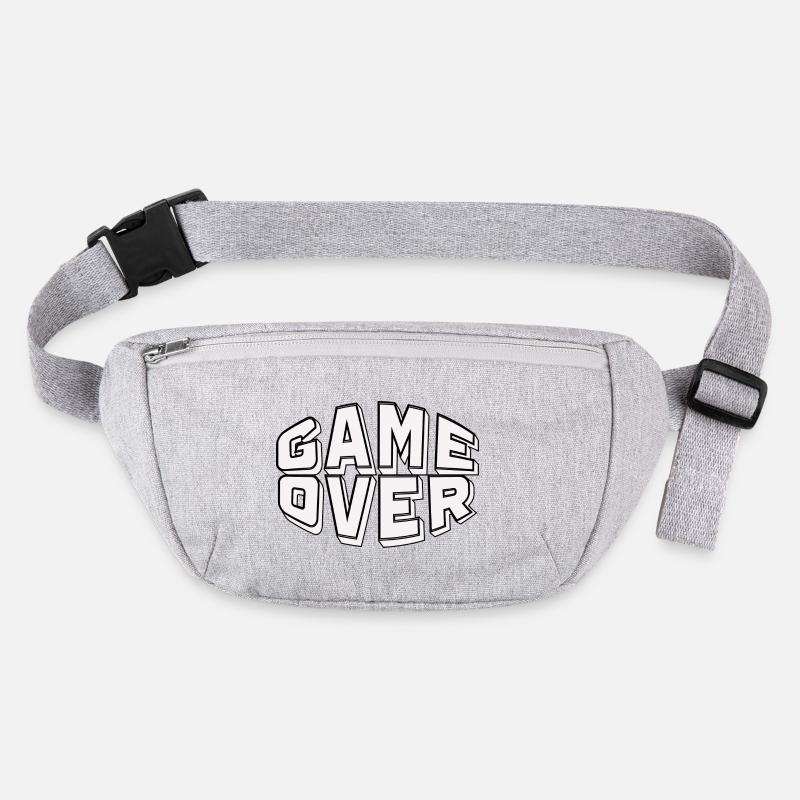 Game Over - Sac banane recyclé Stanley/Stella - gris chiné