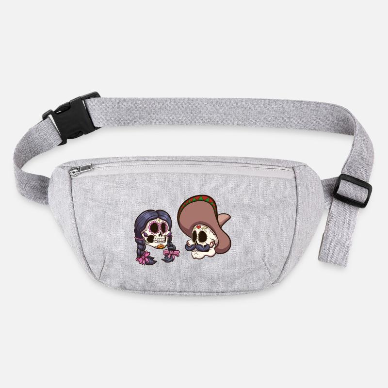 Mexican Skulls Stanley/Stella recycled Hip Bag 