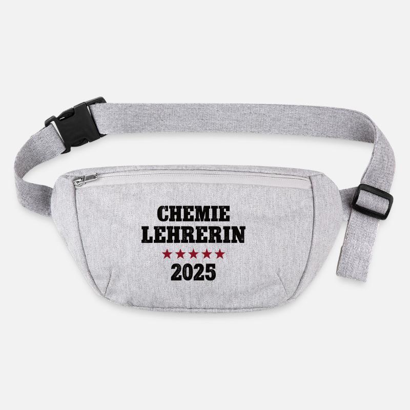 Chemie Lehrerin 2025 Beruf Studium Chemikerin Stanley/Stella recycelte Gürteltasche