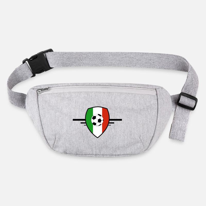 Italy Football Shield Patch Stanley/Stella recycled Hip Bag 