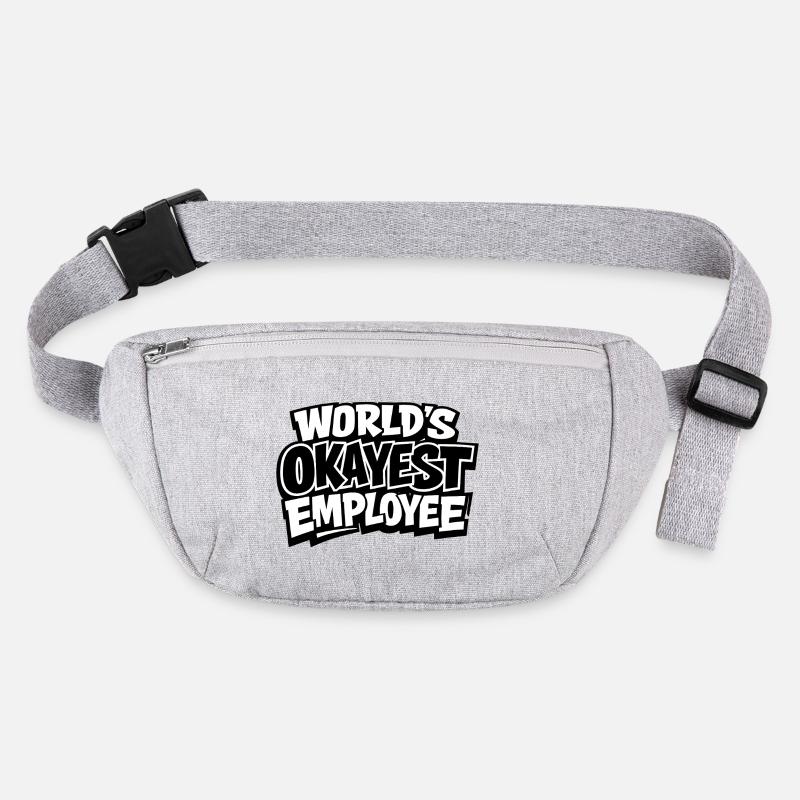 Employé le plus correct, discours drôle Sac banane recyclé Stanley/Stella