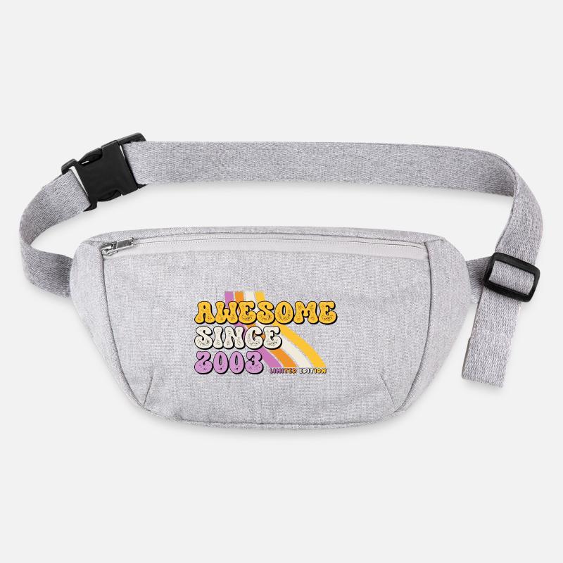 Great since 2003 Retro Vintage Birthday Stanley/Stella recycled Hip Bag 