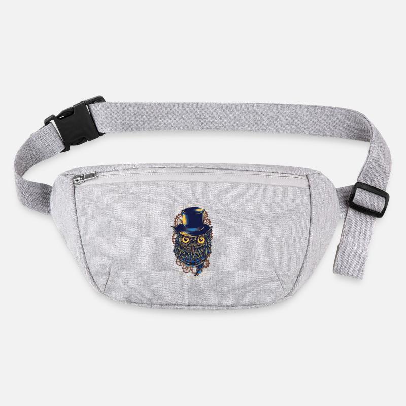 Owl - Steampunk Owl Stanley/Stella recycled Hip Bag 