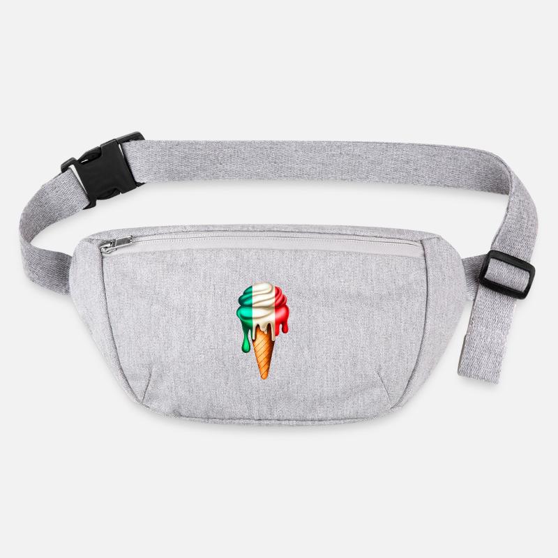 Italy Ice Cream Cone Stanley/Stella recycled Hip Bag 