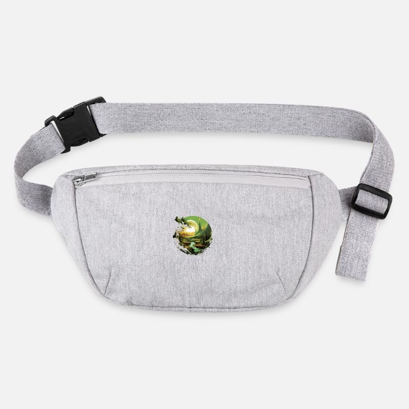 Von der Natur inspirierte landschaftliche Kunst Stanley/Stella recycelte Gürteltasche
