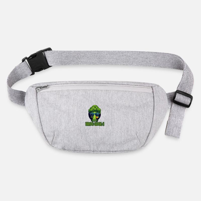 Summer Vibes Cooler Brokkoli mit Sonnenbrille Stanley/Stella recycelte Gürteltasche