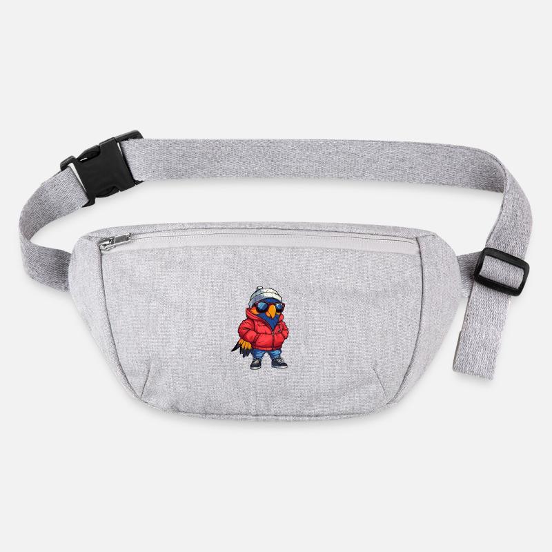 Papagai Cool Comic Stanley/Stella recycled Hip Bag 