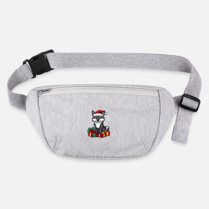 Wolf Christmas Gifts Stanley/Stella recycled Hip Bag 