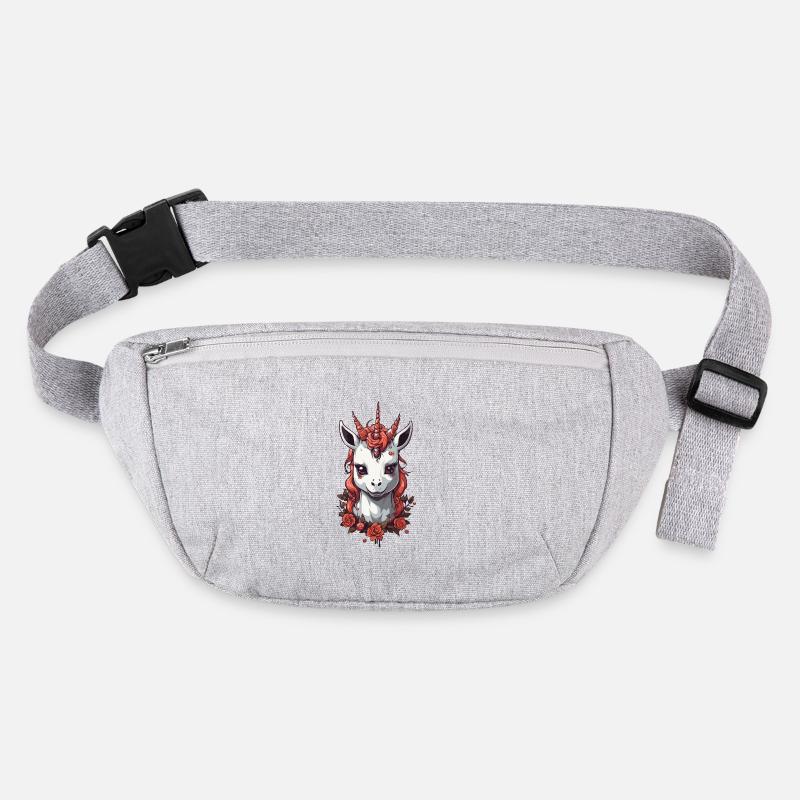 Halloween Unicorn Devil Cute October Design Stanley/Stella recycled Hip Bag 
