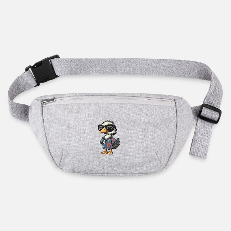 Autruche BD Drôle d’été Sac banane recyclé Stanley/Stella