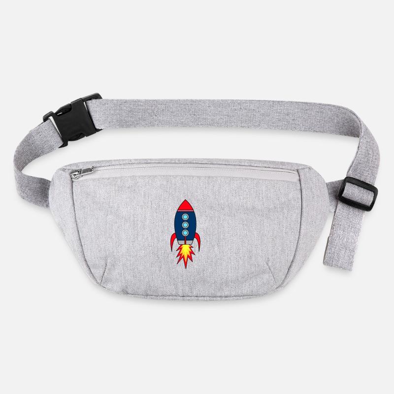 Rocketman * rocket launch Stanley/Stella recycled Hip Bag 