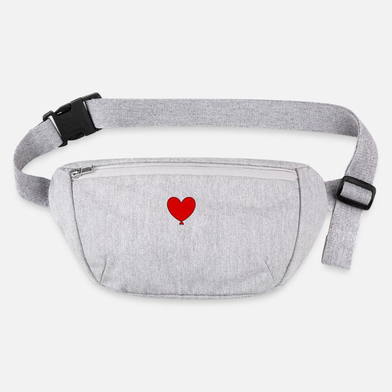 Red Heart Stanley/Stella recycled Hip Bag 