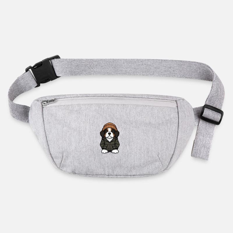Chien Saint-Bernard Hiver Sac banane recyclé Stanley/Stella