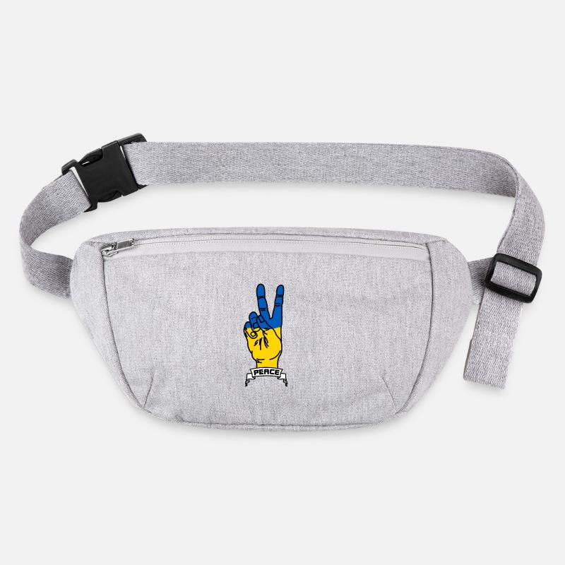 Peace for Ukraine Stanley/Stella recycled Hip Bag 