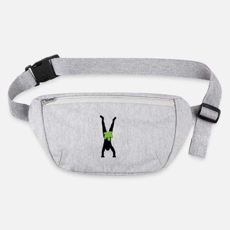 Adam does handstand Stanley/Stella recycled Hip Bag 