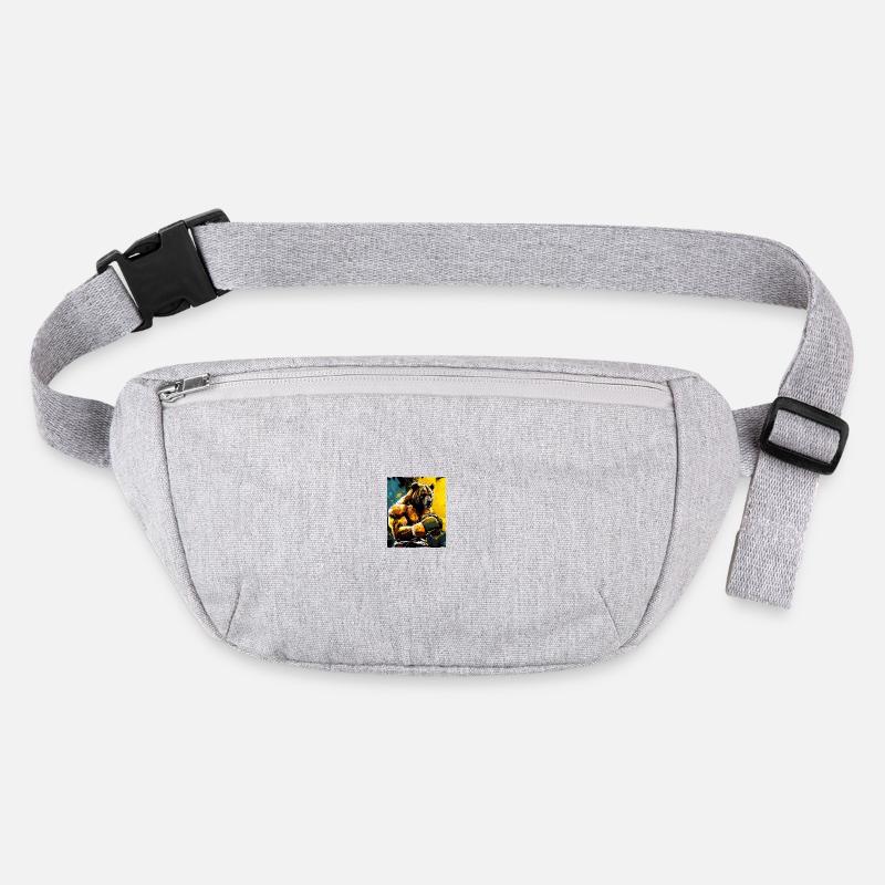 Boxe boxer Grizzly Bear Sac banane recyclé Stanley/Stella