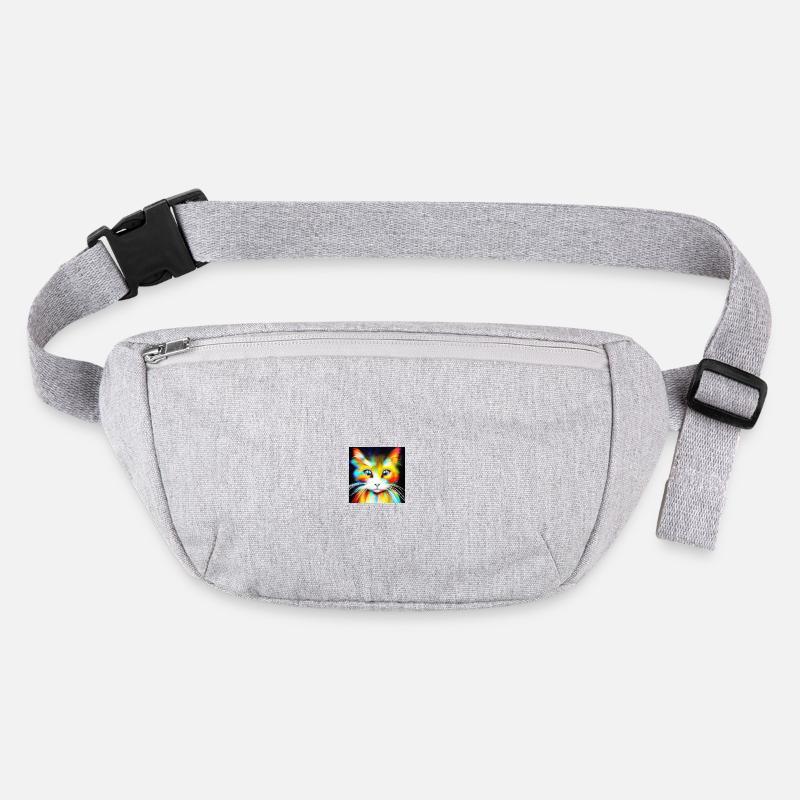 KI Katze Stanley/Stella recycelte Gürteltasche