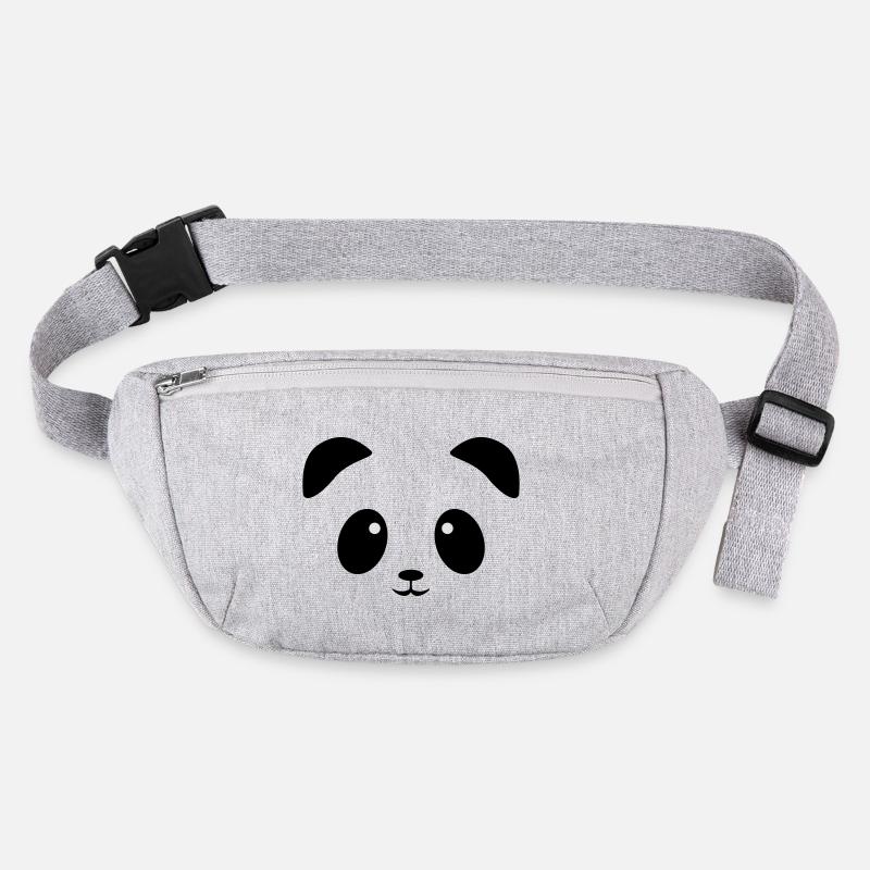 Visage de panda Sac banane recyclé Stanley/Stella