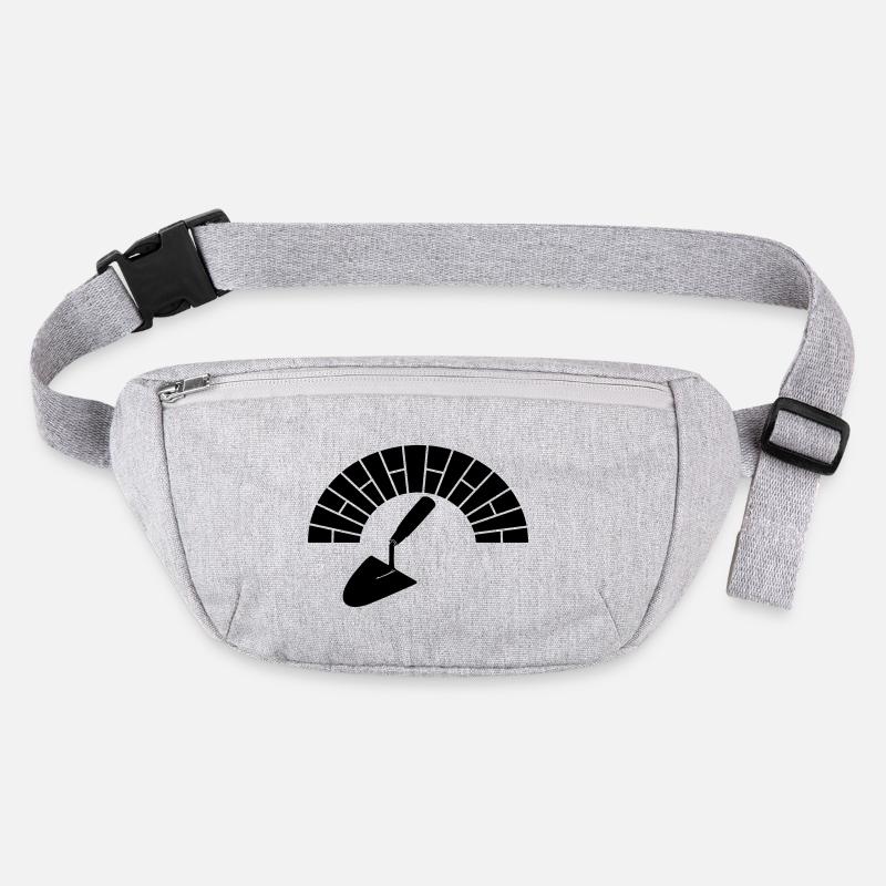 Mason masonry bricks with trowel logo Stanley/Stella recycled Hip Bag 