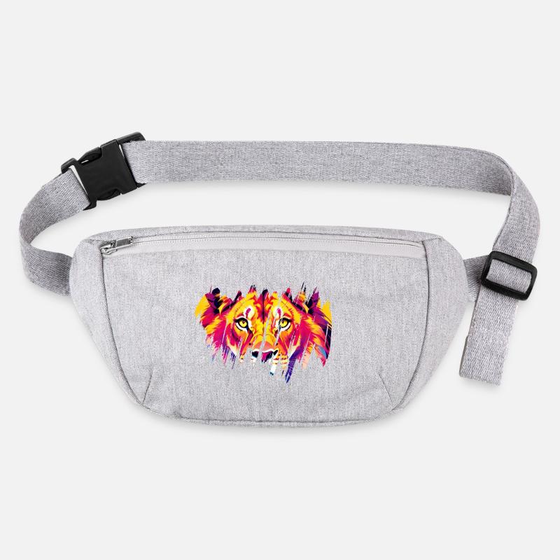 Regard de lion rayé Sac banane recyclé Stanley/Stella