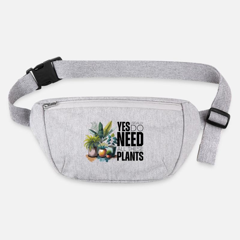 Yes i really do need all these plants Stanley/Stella recycelte Gürteltasche