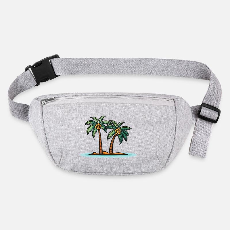 Palm Trees Island Summer Stanley/Stella recycled Hip Bag 
