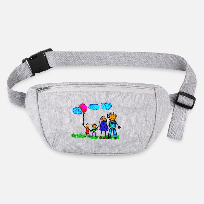 Famille heureuse Sac banane recyclé Stanley/Stella