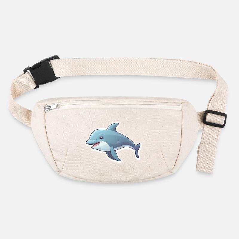 Dolphin Cute Stanley/Stella recycled Hip Bag 