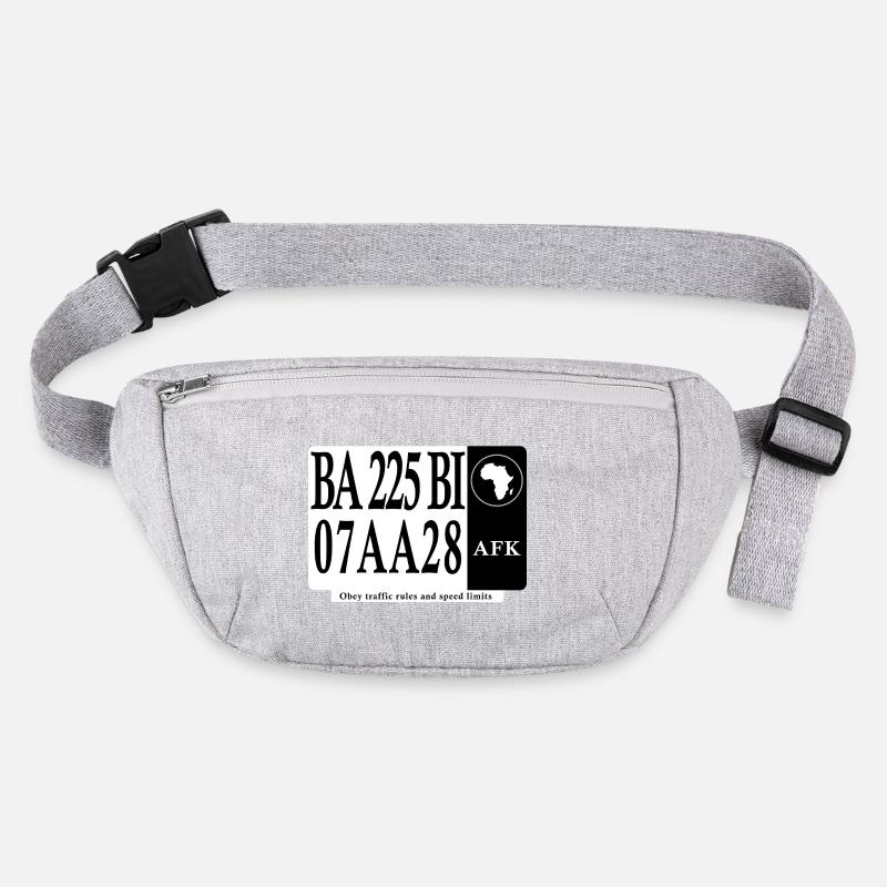 Plaque de sensibilisation Routière Sac banane recyclé Stanley/Stella