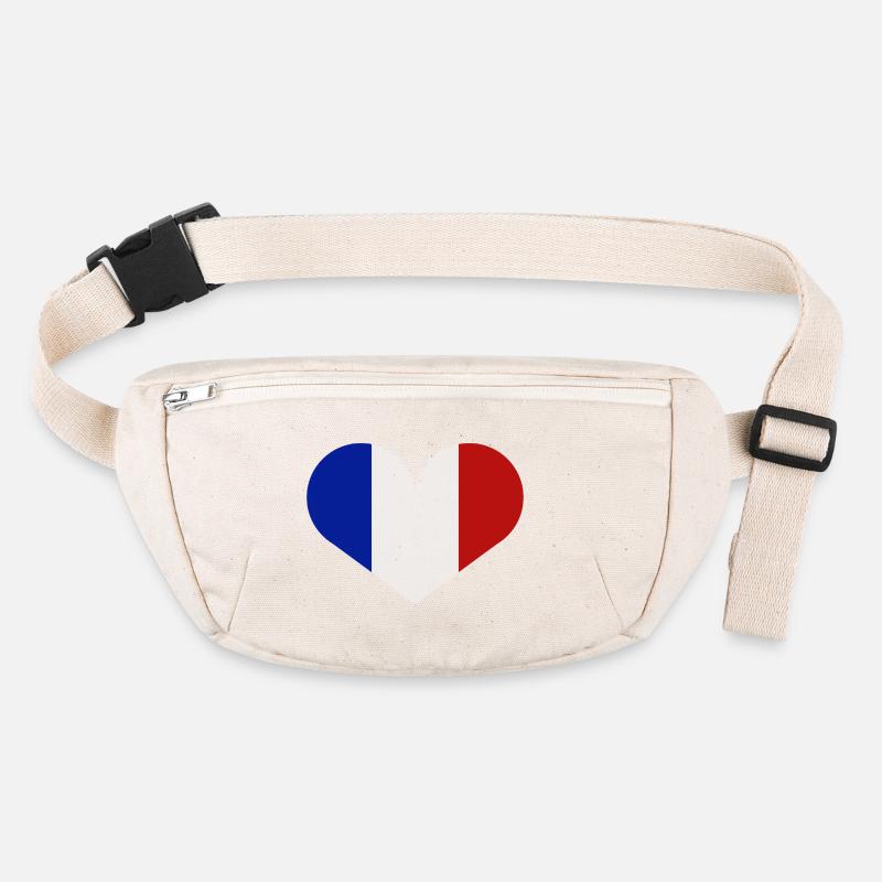 Drapeau français Sac banane recyclé Stanley/Stella