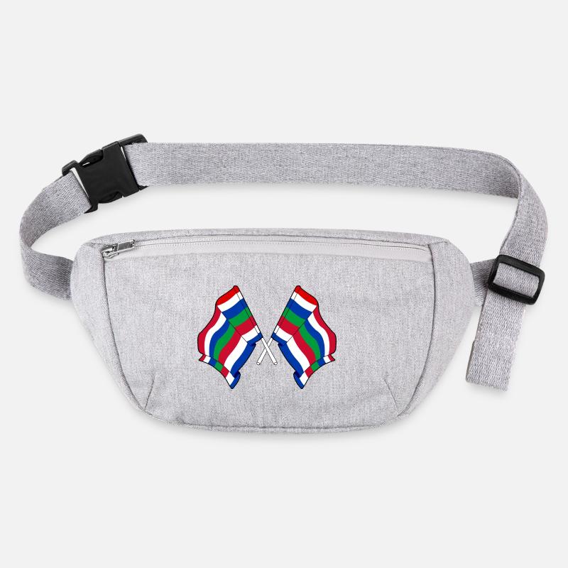 Crossed Schier Flags – Island Pride Stanley/Stella recycled Hip Bag 