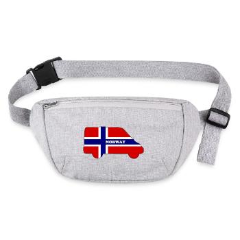 Norvège - Van/Camping Van Contour - Sac banane recyclé Stanley/Stella - gris chiné - Devant