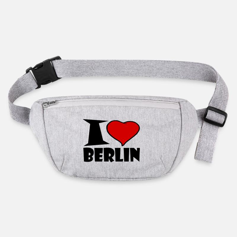 Ich liebe Berlin Stanley/Stella recycelte Gürteltasche