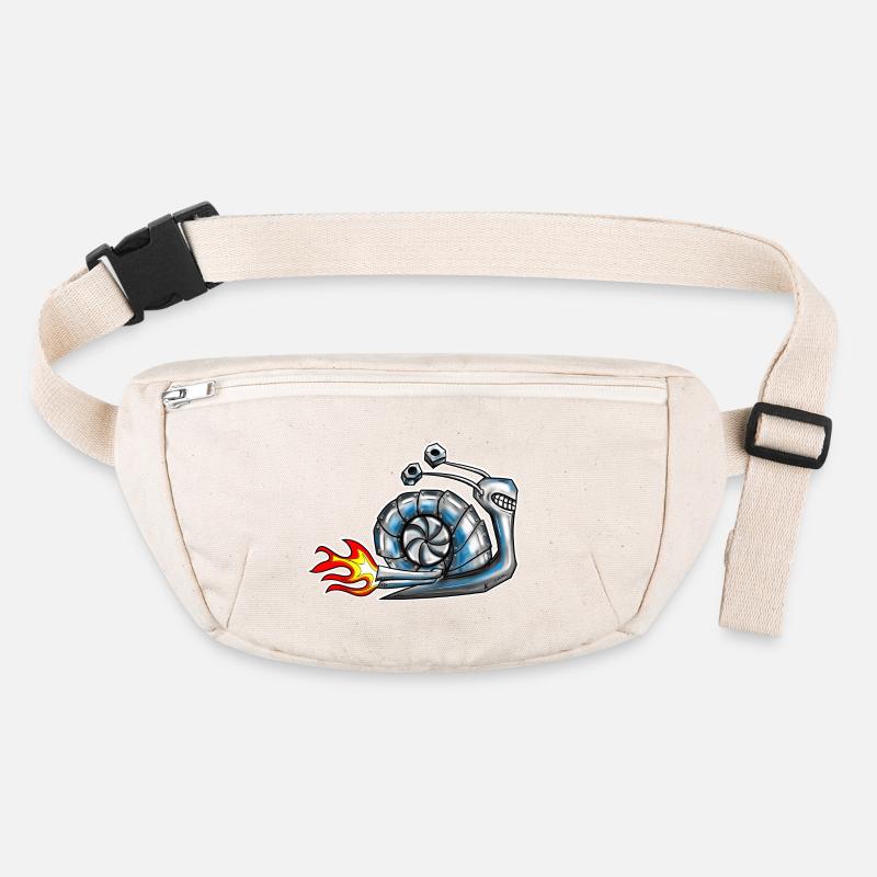 Schnecke mit Turbolader Stanley/Stella recycelte Gürteltasche